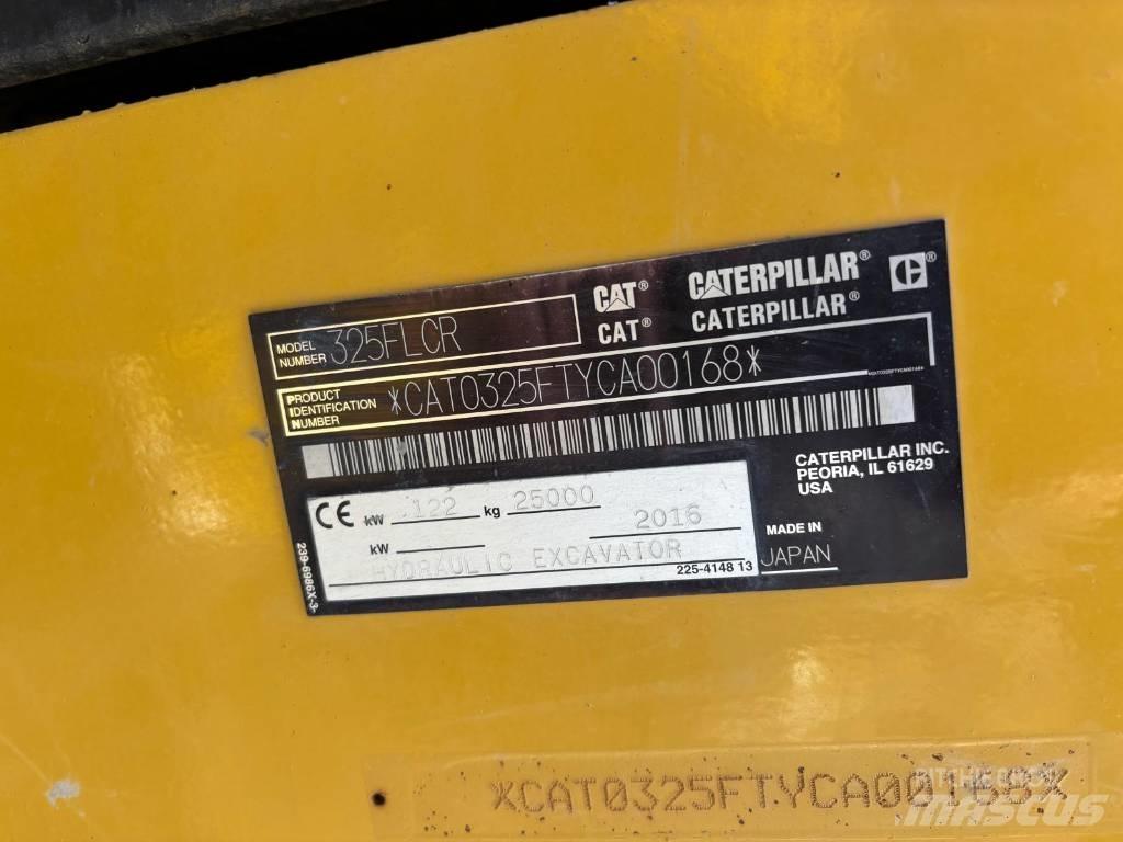 CAT 325 FL CR Bagri goseničarji