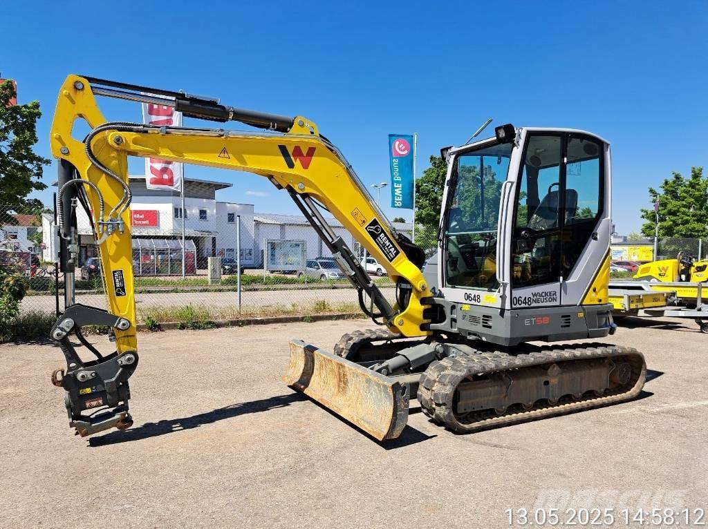 Wacker Neuson ET58 Bagri goseničarji