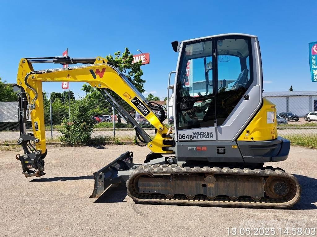 Wacker Neuson ET58 Bagri goseničarji