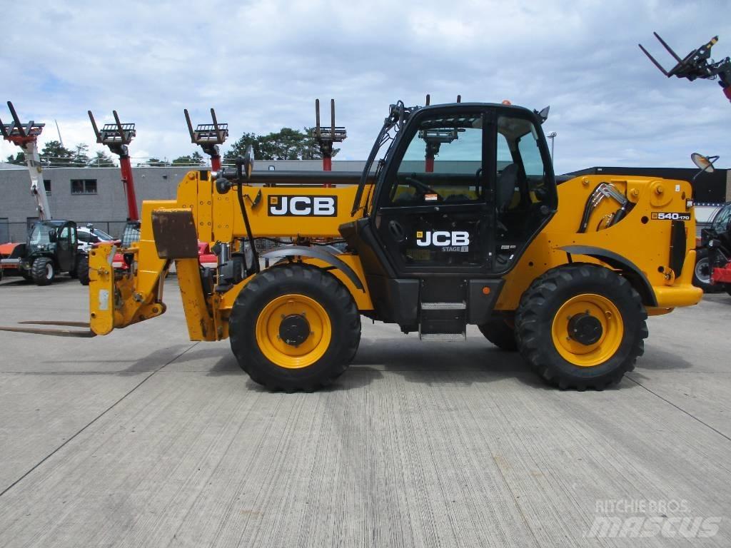 JCB 540-170 (196) Teleskopski viličarji