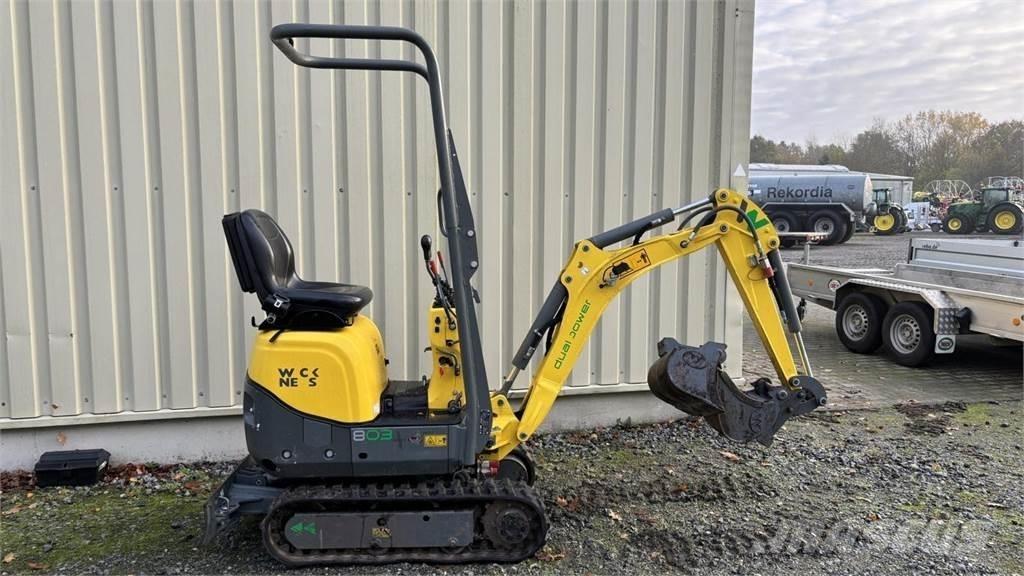 Wacker 803 Mini bagri <7t