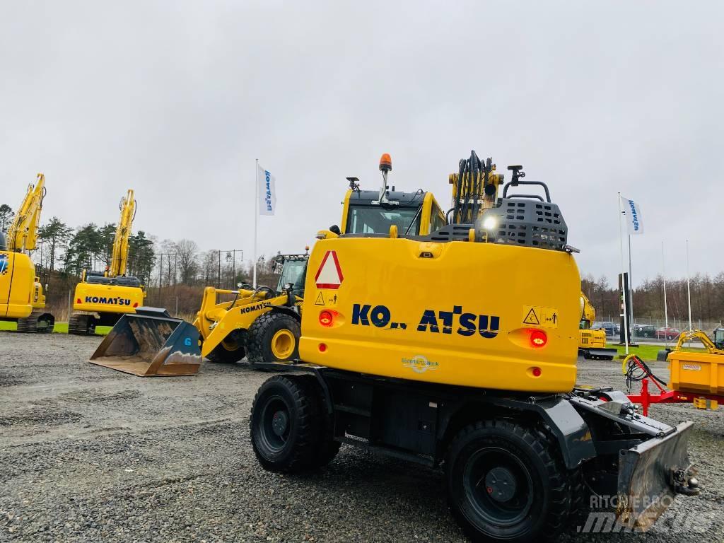 Komatsu PW148-11 Bagri na kolesih