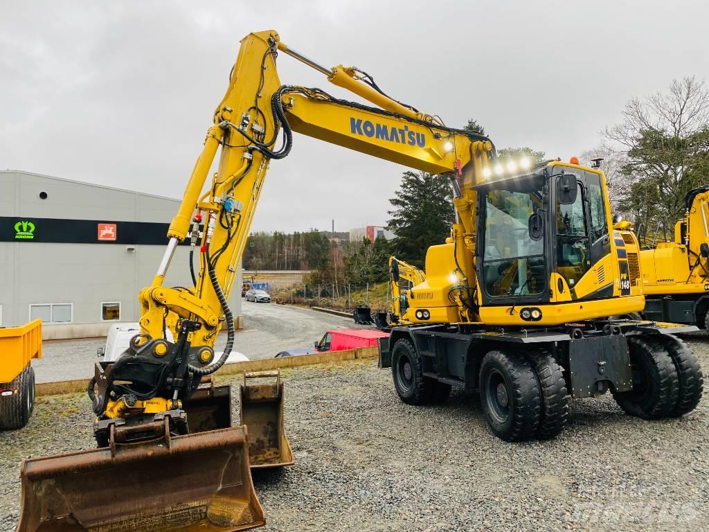 Komatsu PW148-11 Bagri na kolesih