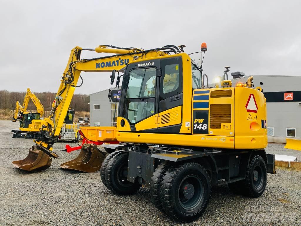 Komatsu PW148-11 Bagri na kolesih