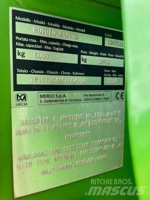Merlo 60.24 MCSS Teleskopski viličarji