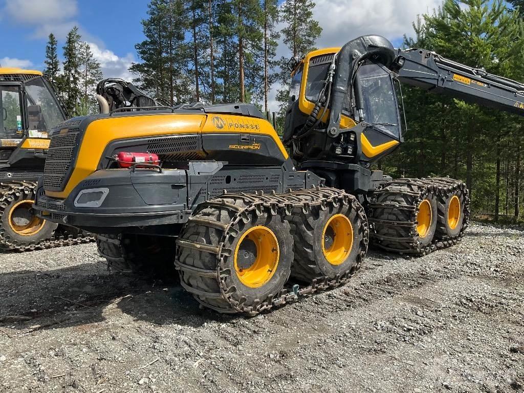 Ponsse Scorpion King Harvesterji