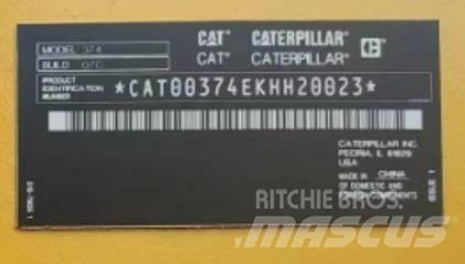 CAT 374 Bagri goseničarji