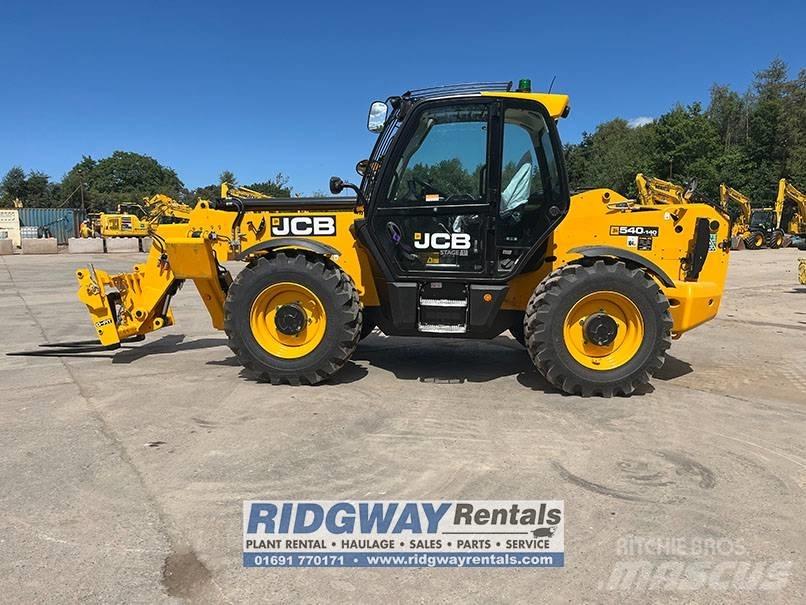 JCB 540-140 Teleskopski viličarji