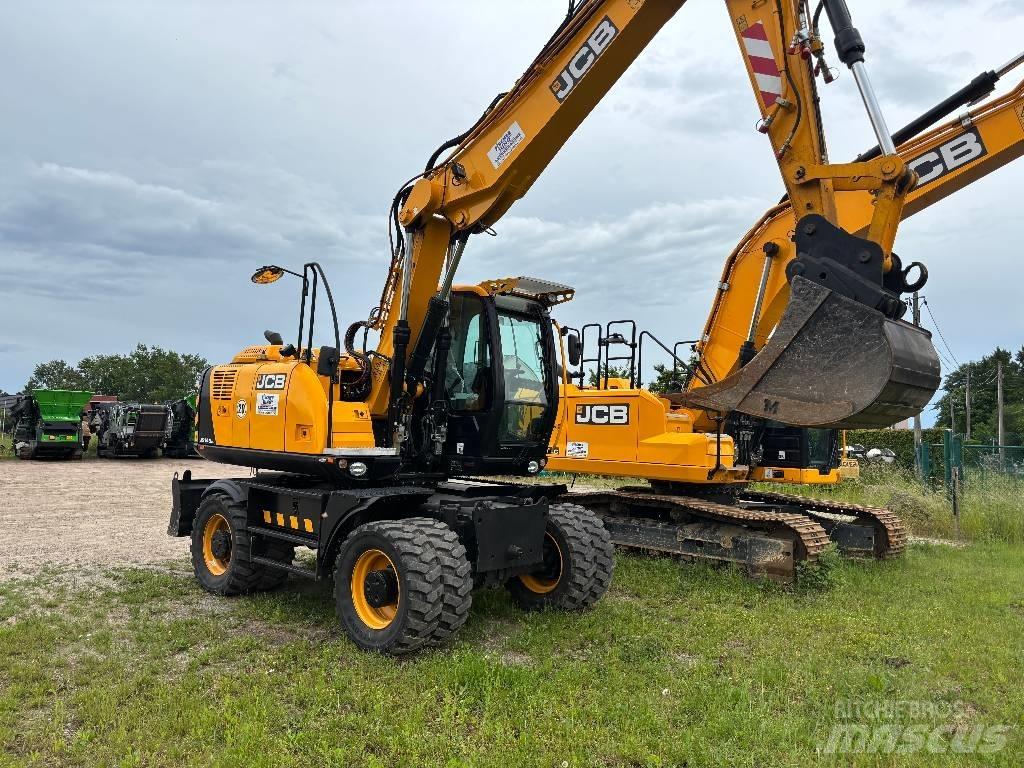 JCB JS 145 W Bagri na kolesih
