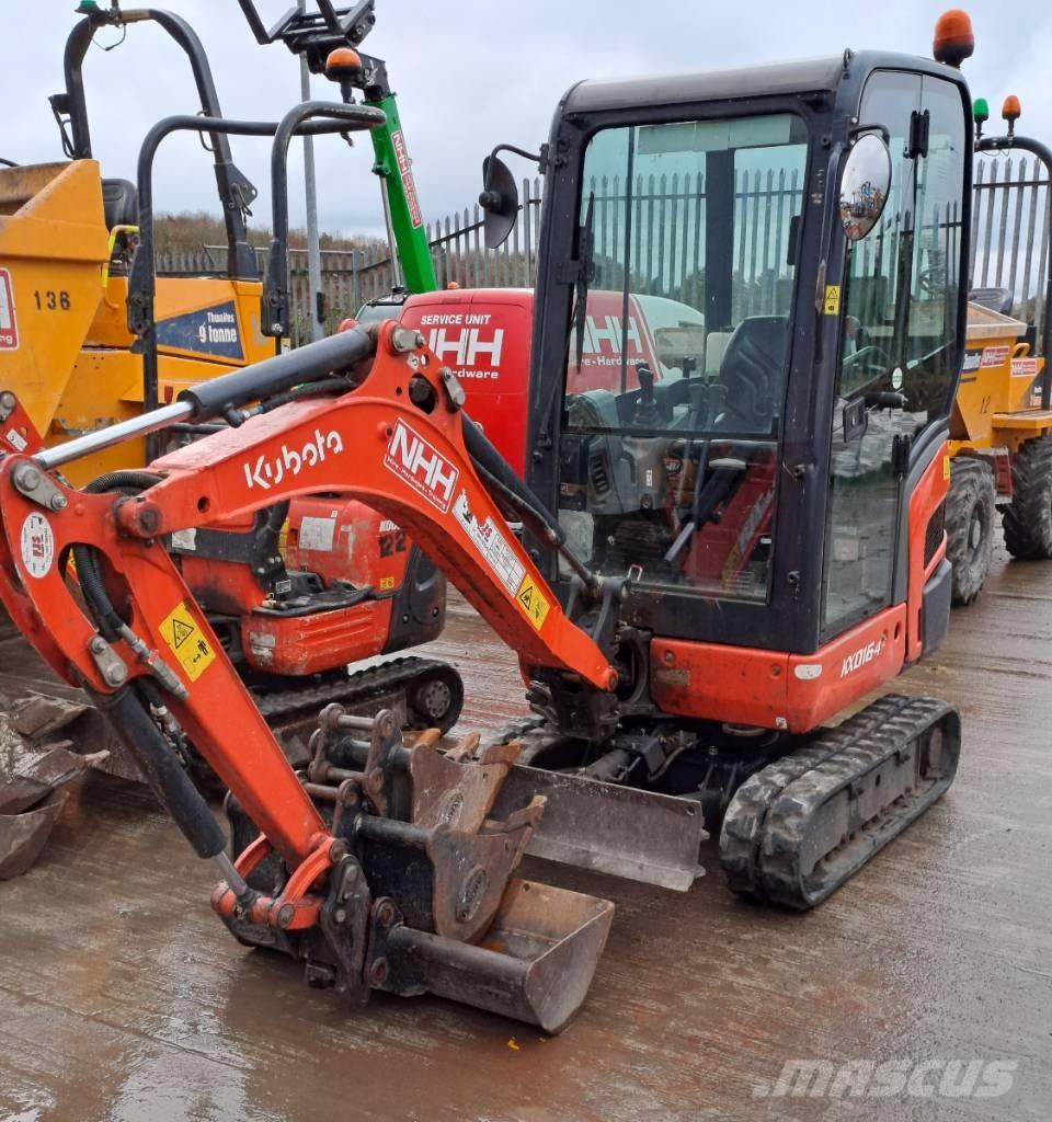 Kubota KX 016-4 Mini bagri <7t