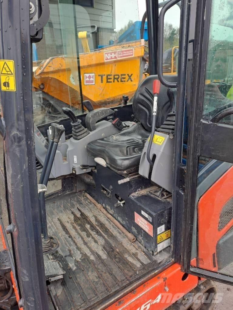 Kubota KX 016-4 Mini bagri <7t