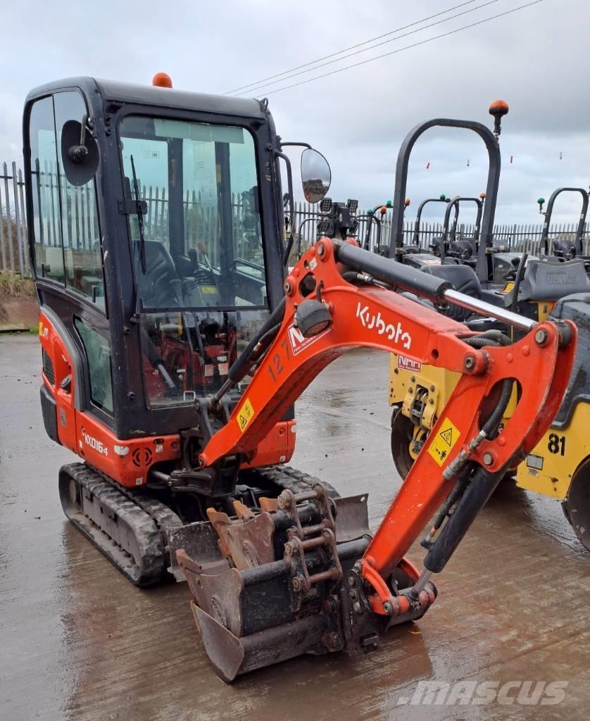 Kubota KX 016-4 Mini bagri <7t