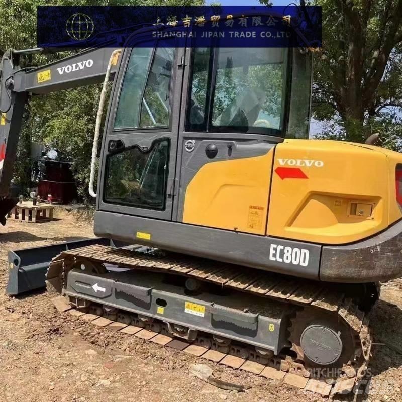 Volvo EC 80D Mini bagri <7t