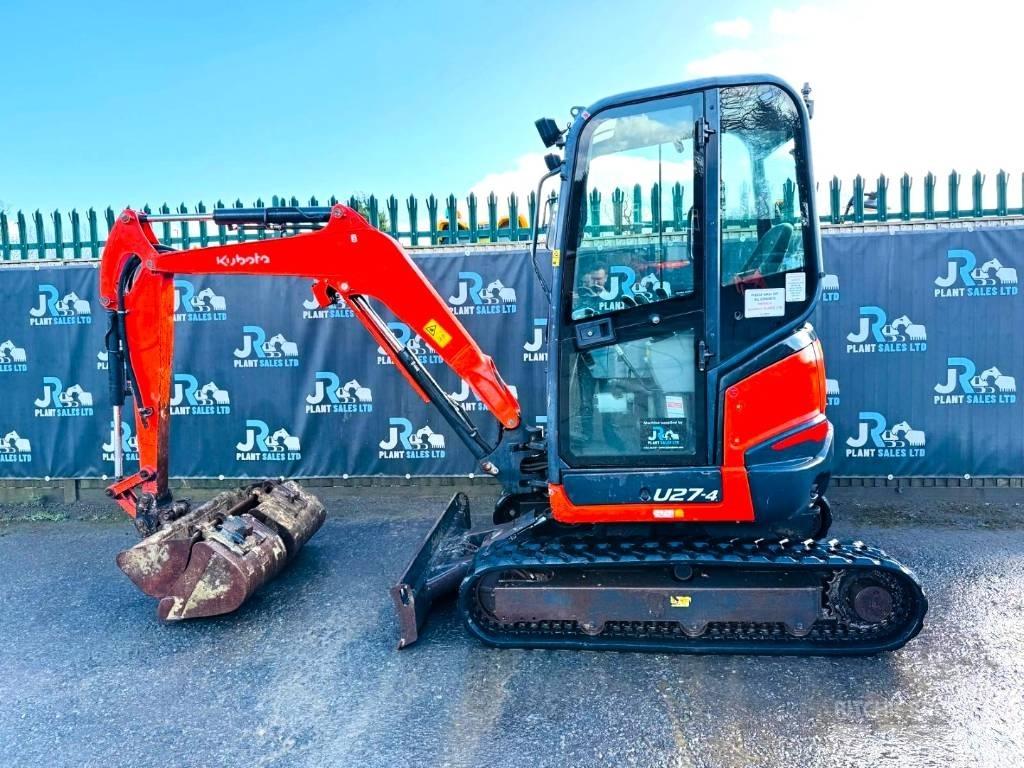 Kubota U 27-4 Mini bagri <7t