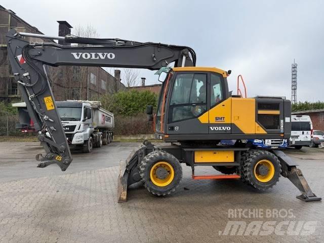 Volvo EW 220 E Bagri na kolesih