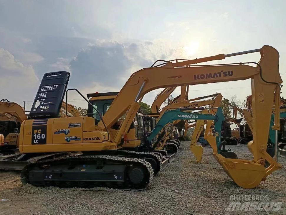 Komatsu PC 160 LC Bagri goseničarji