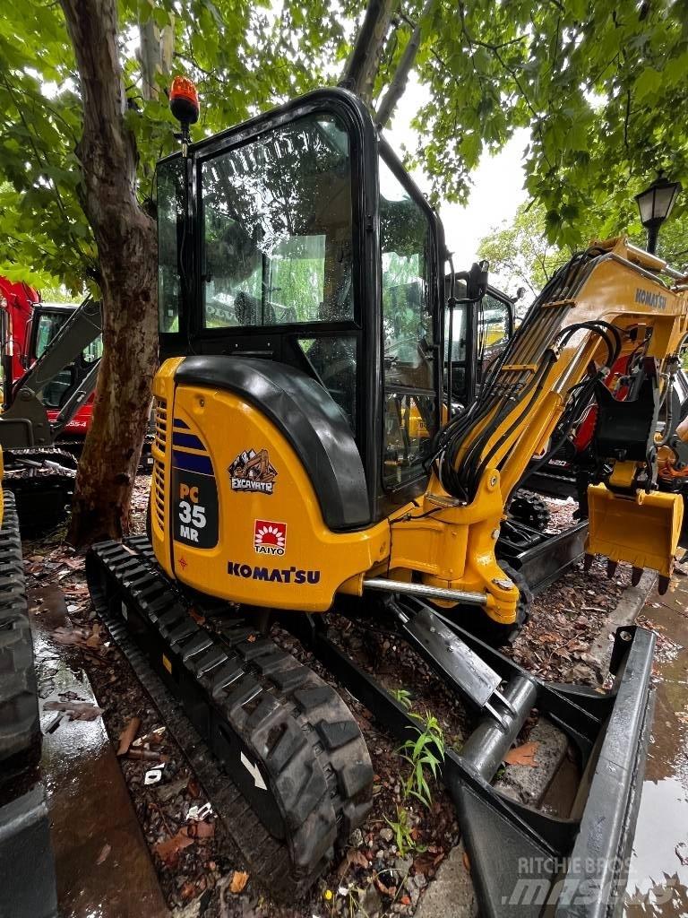 Komatsu PC 35 MR Mini bagri <7t