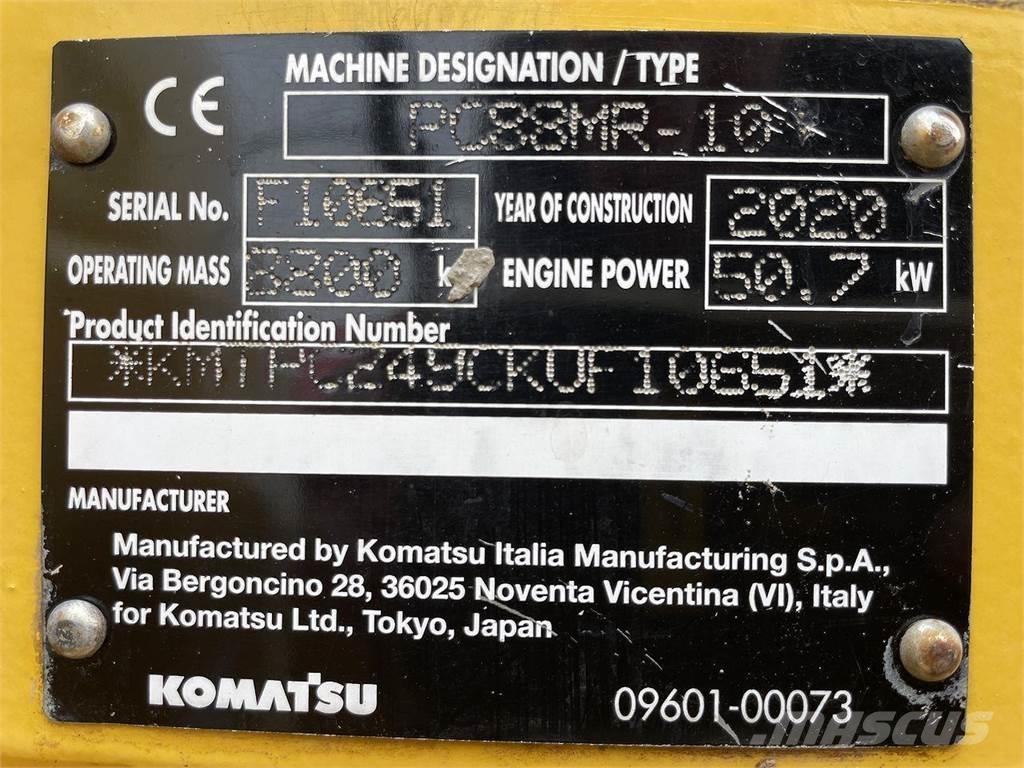 Komatsu PC88MR-10 Bagri na kolesih