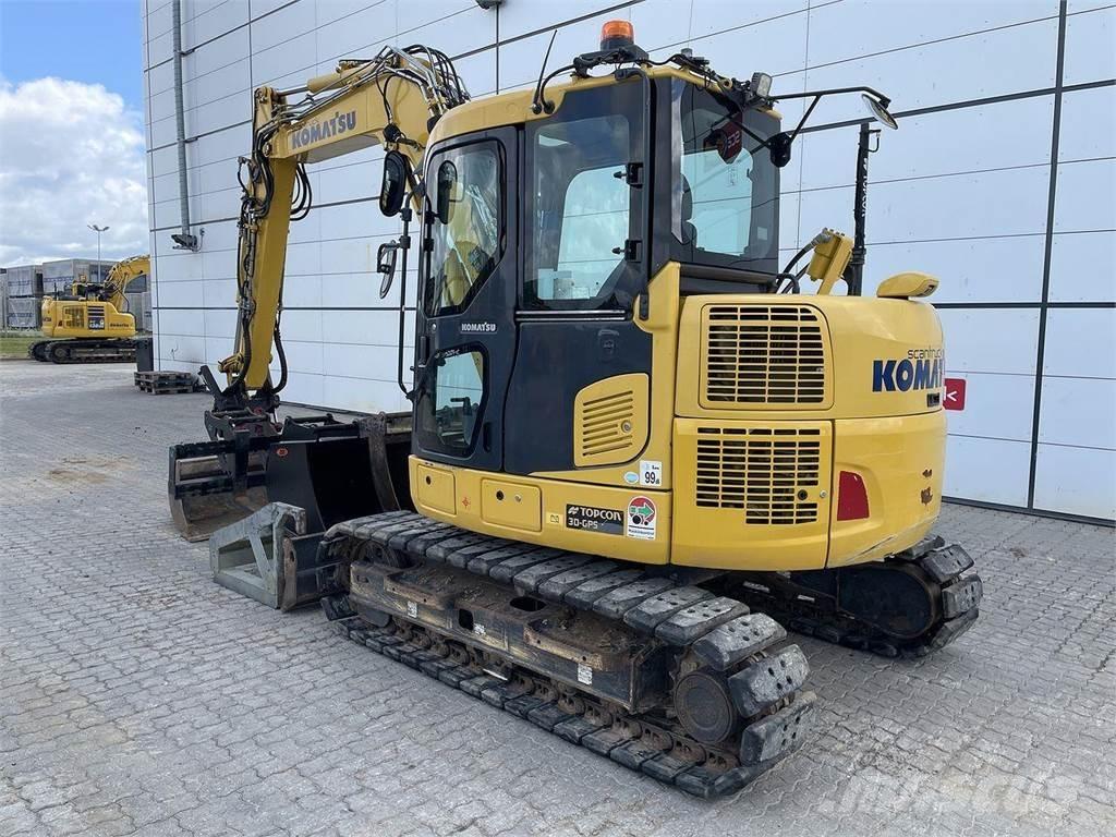 Komatsu PC88MR-10 Bagri na kolesih