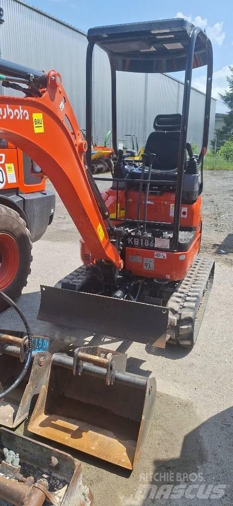 Kubota U 17-3 alpha Mini bagri <7t