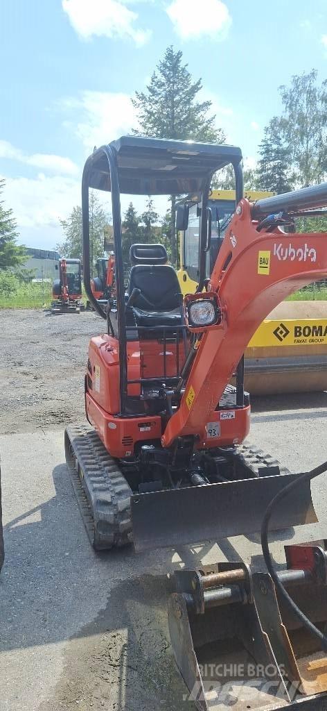 Kubota U 17-3 alpha Mini bagri <7t