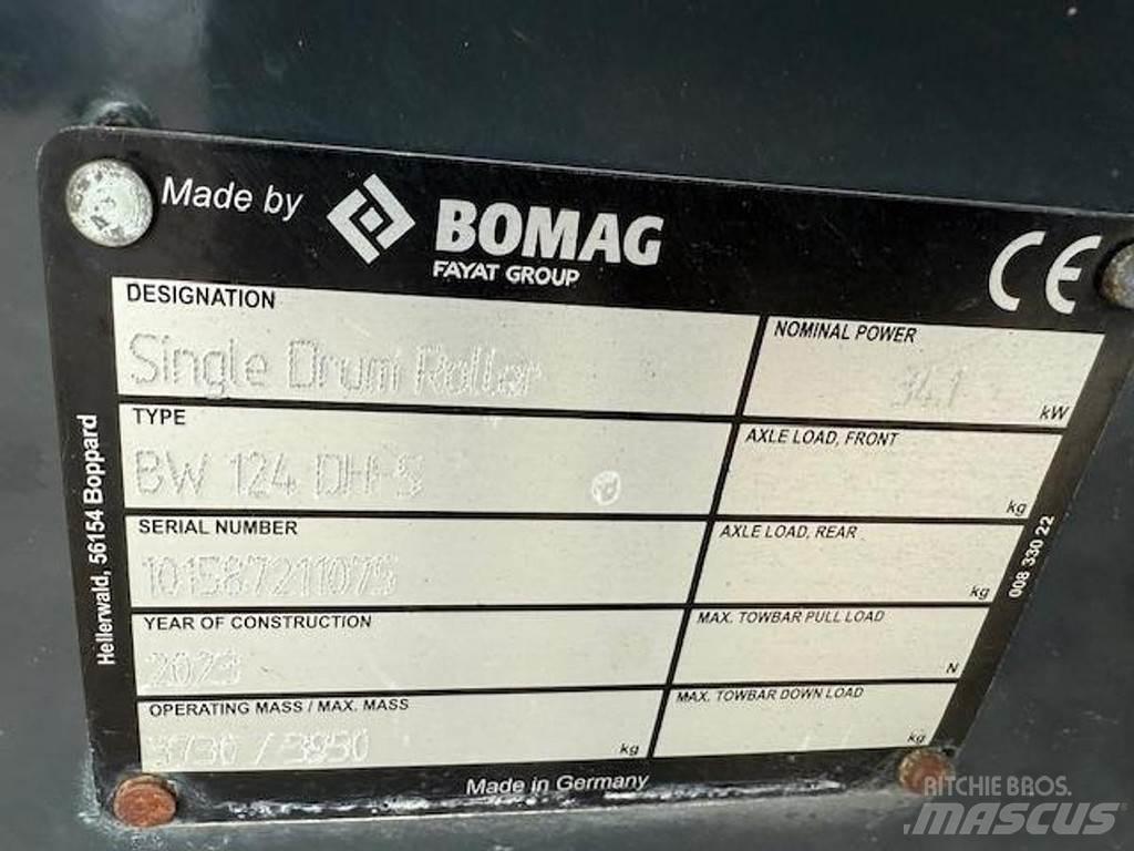 Bomag 124 DH-5 Enojni valjarji