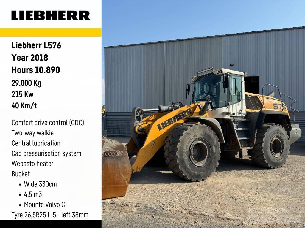 Liebherr L 576 Kolesni nakladalci