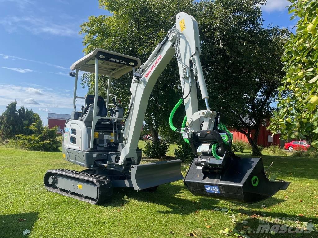 Takeuchi TB 20 E Mini bagri <7t