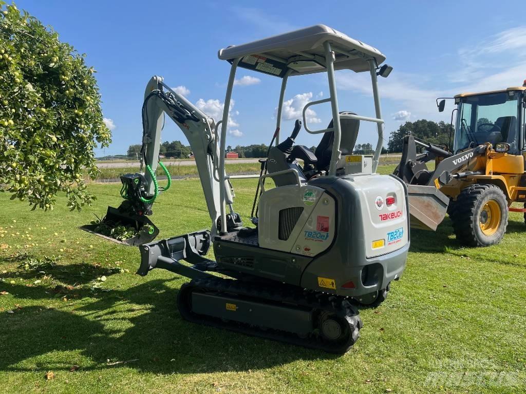 Takeuchi TB 20 E Mini bagri <7t