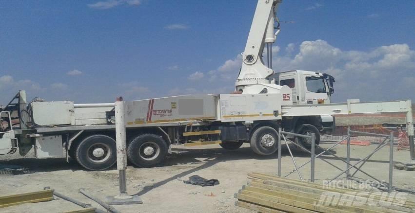 Betonstar 43M-5RZ Kamionske črpalke za beton