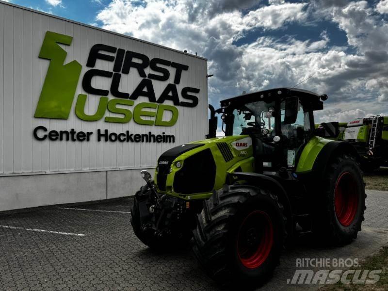 CLAAS AXION 870 Traktorji