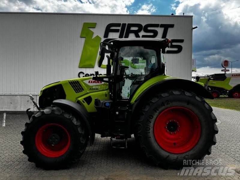 CLAAS AXION 870 Traktorji