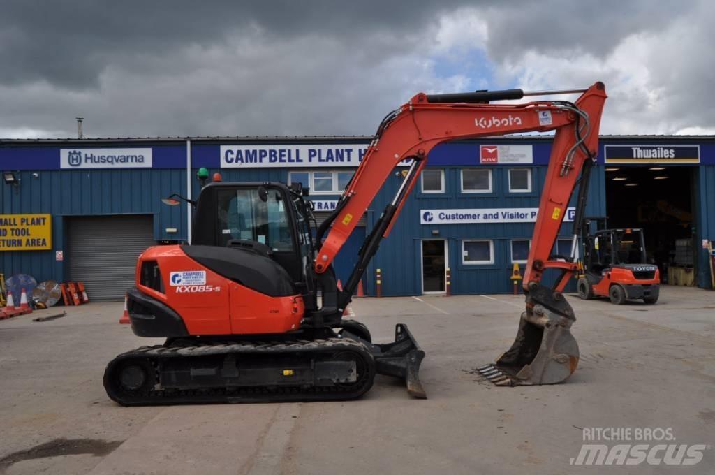 Kubota KX 085-5 Mini bagri <7t