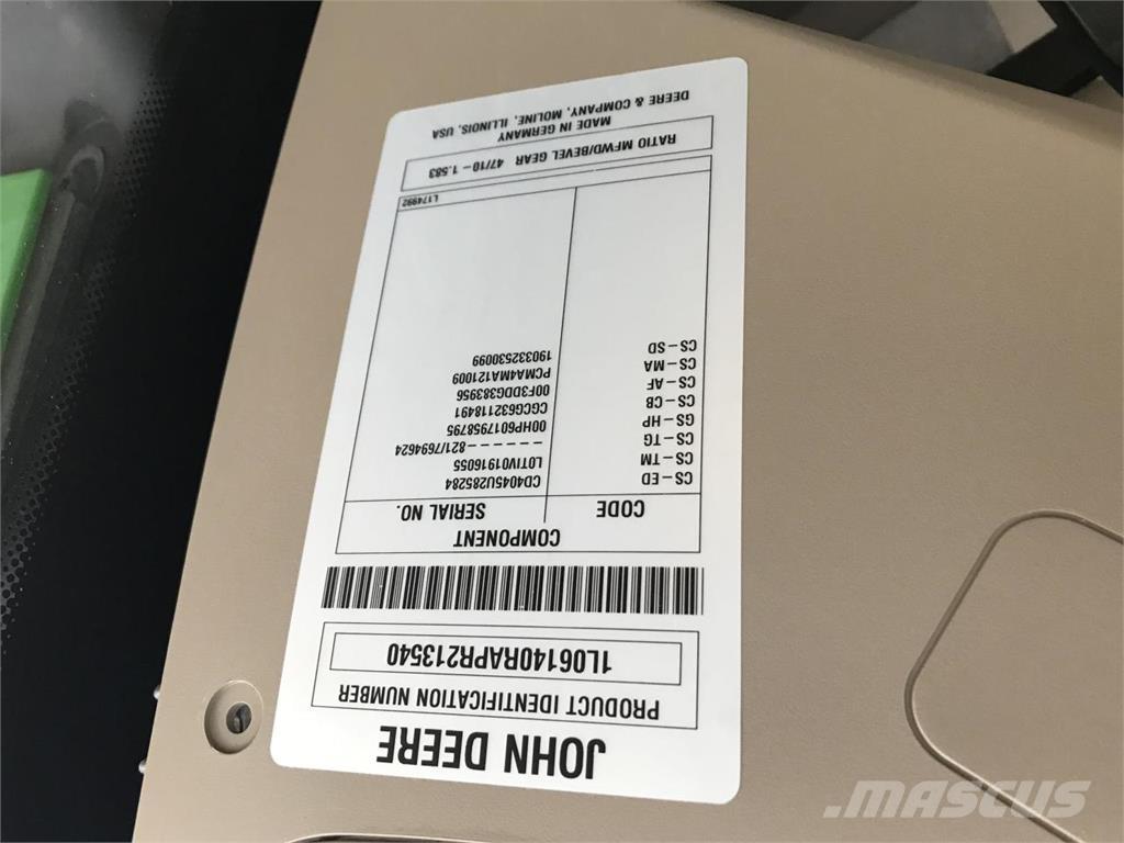 John Deere 6R 140 Traktorji