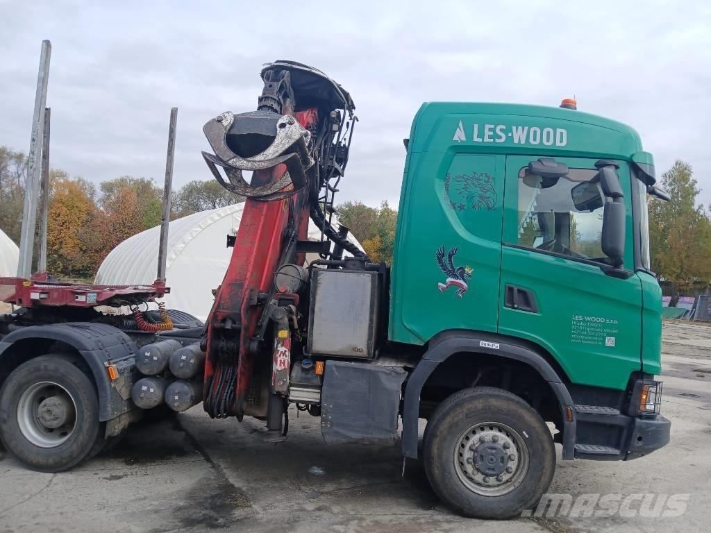 Scania G 500 XT Tovornjaki za hlode