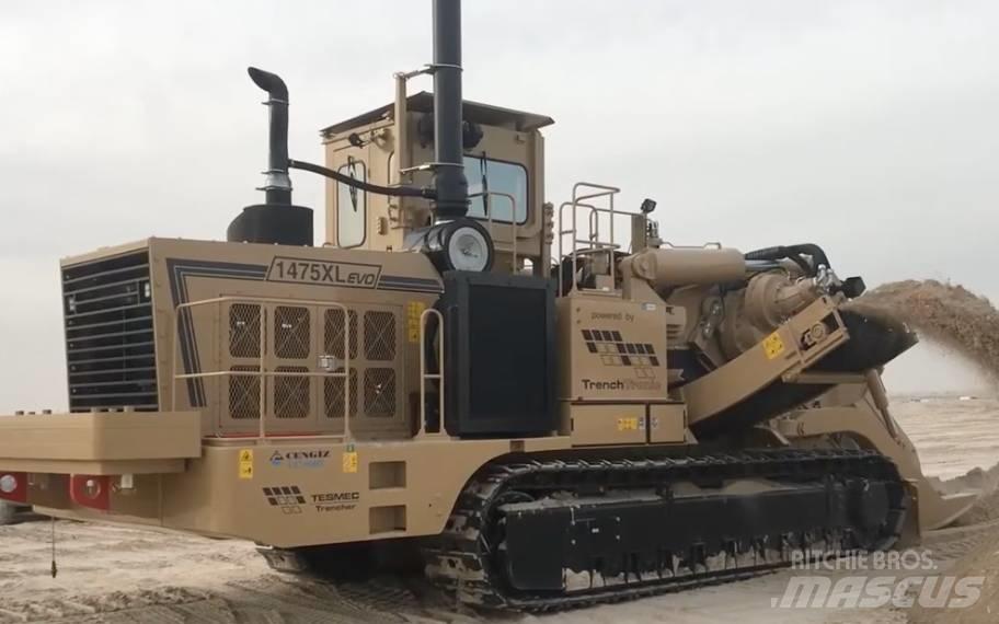 Tesmec T1475XL Žage za kamen in beton