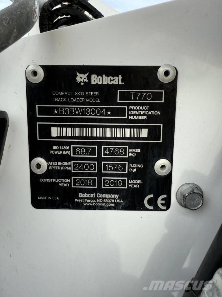 Bobcat T 770 Nakladalci goseničarji