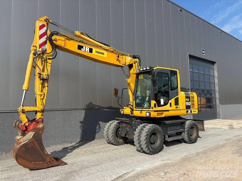 Komatsu PW 160 Bagri na kolesih