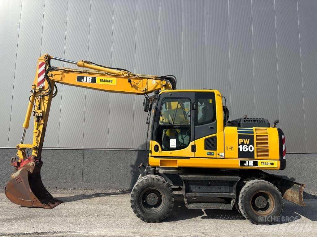 Komatsu PW 160 Bagri na kolesih