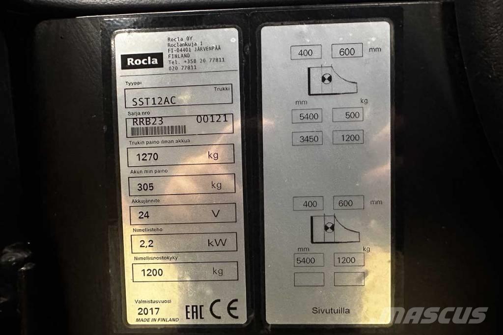 Rocla SST 12 AC Samopogonski ročni viličarji