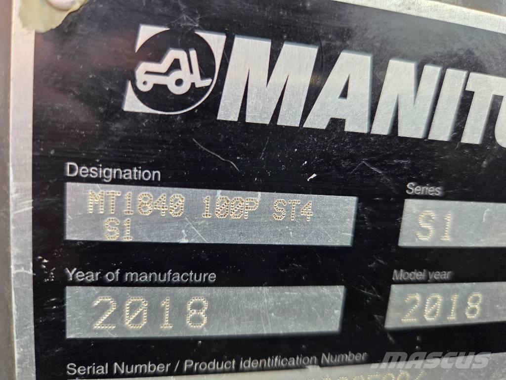 Manitou MT 1840 Teleskopski viličarji
