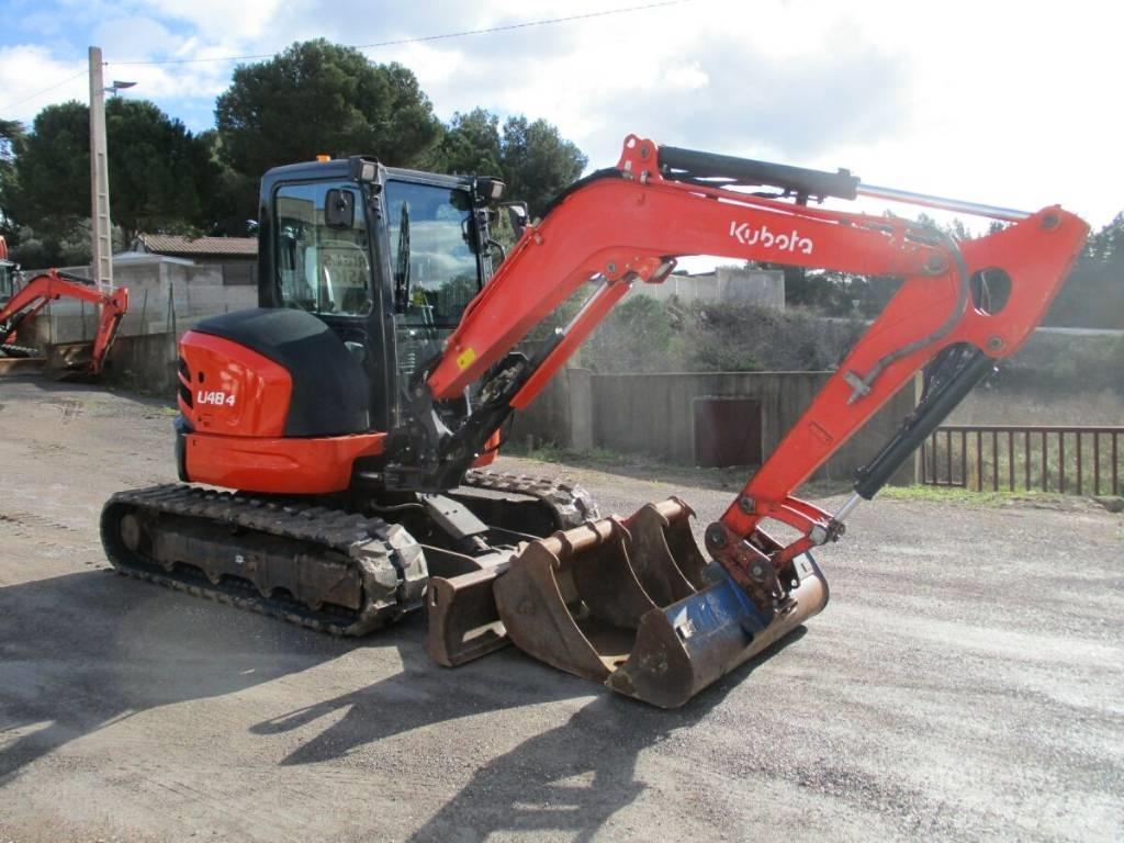 Kubota U 48-4 Mini bagri <7t