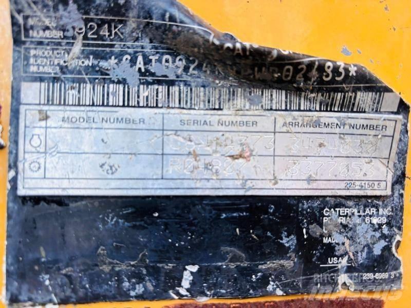 CAT 924 K Kolesni nakladalci