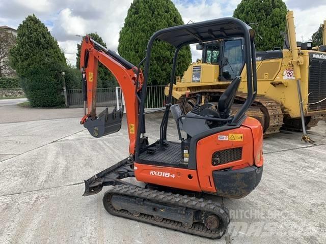 Kubota KX 018-4 Mini bagri <7t