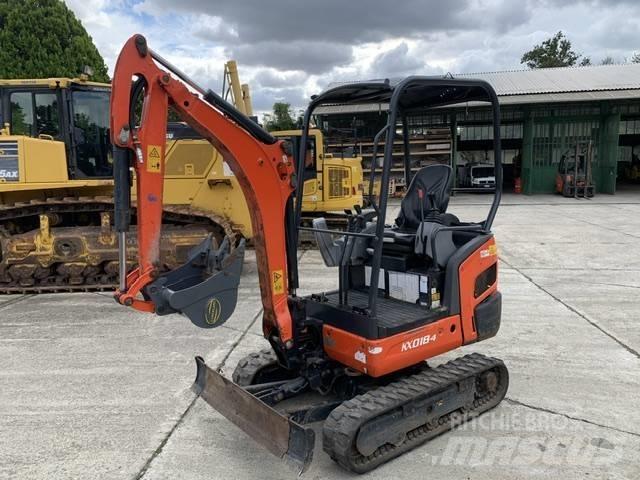 Kubota KX 018-4 Mini bagri <7t