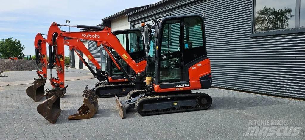 Kubota KX027-4 Mini bagri <7t