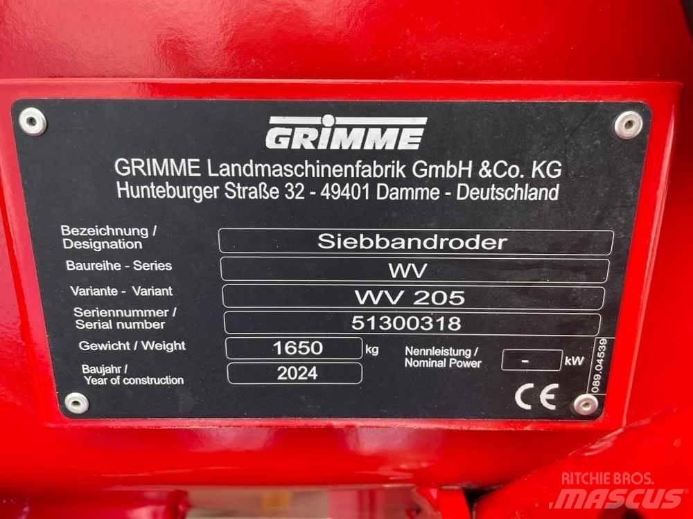 Grimme WV 205 Kmetijstvo - drugo