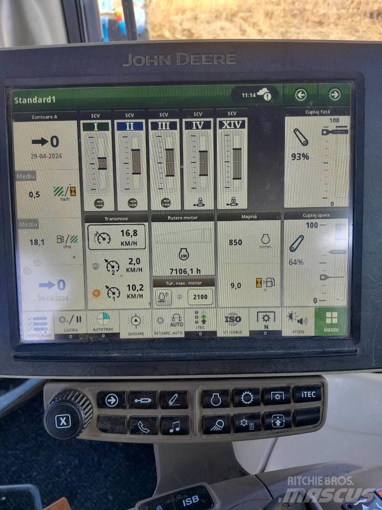 John Deere 6250R Traktorji