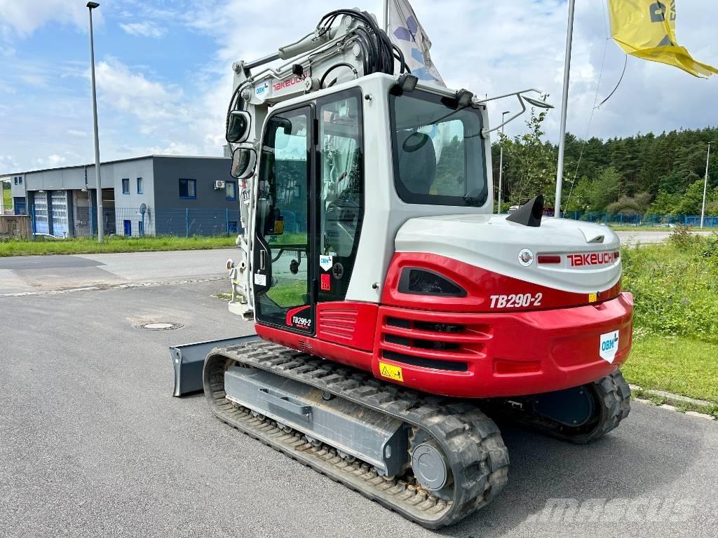 Takeuchi TB 290-2 CV Midi bagri 7t – 12t