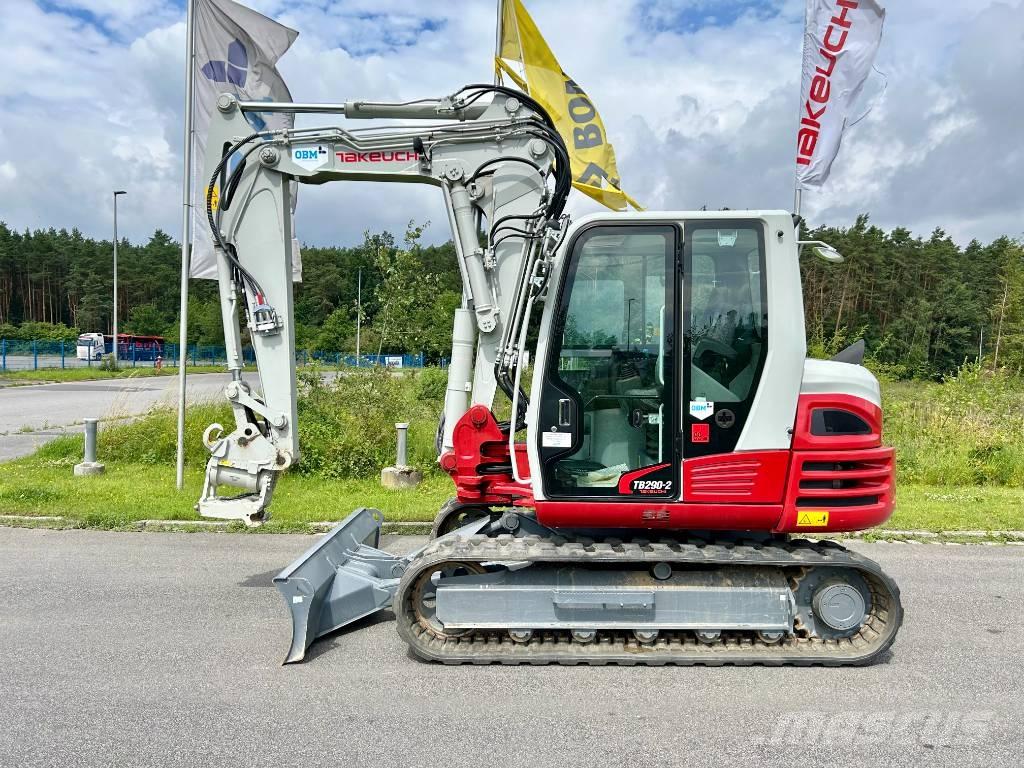 Takeuchi TB 290-2 CV Midi bagri 7t – 12t